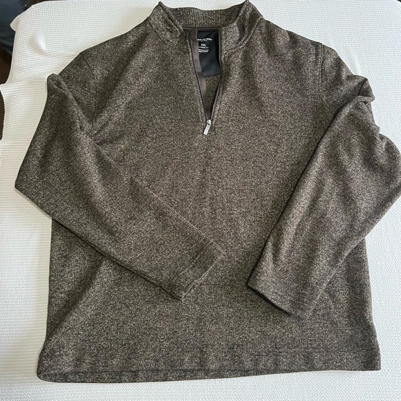 Van Heusen Other - Men’s Van Huesen Flex Grey Quarter Zip Pullover Sweater Size XXL